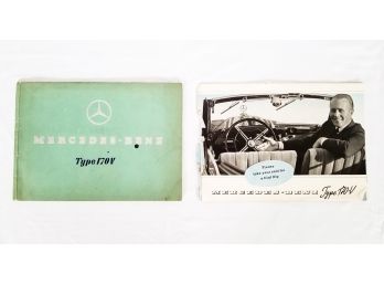 Vintage Mercedes-Benz 170-V Brochure C. 1935-42