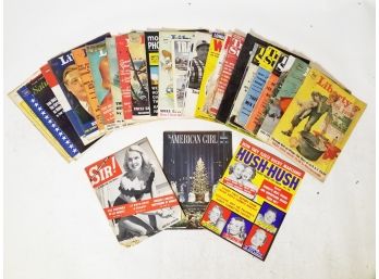 Vintage Liberty Magazines And Much More 1930's-1950's 'S1'