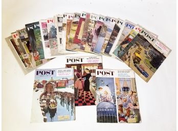 Vintage Saturday Evening Post 1950's-1960's 'H'