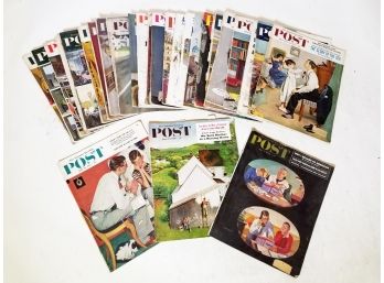 Vintage Saturday Evening Post 1950's-1960's - 'M1'