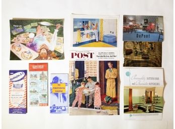 HUGE Box Of Vintage Magazine Clippings 1940's-1980's 'K'