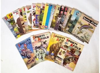 Vintage Sports Afield Magazines 1930's-1940's - 'G2'