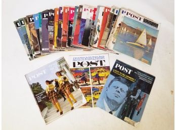 Vintage Saturday Evening Post 1960's 'X'