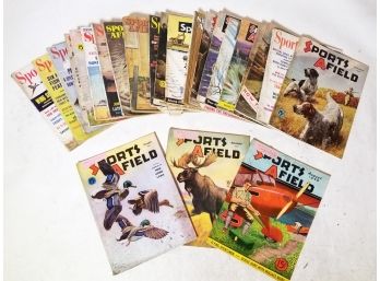 Vintage Sports Afield Magazines 1940's-1960's 'M2'