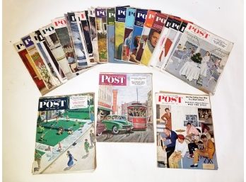 Vintage Saturday Evening Post 1940's-1960's 'D'