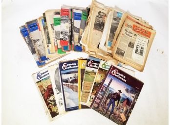 Vintage Country Gentlemen, New England Farmer, And More Magazines 1940's-1950's 'Q1'