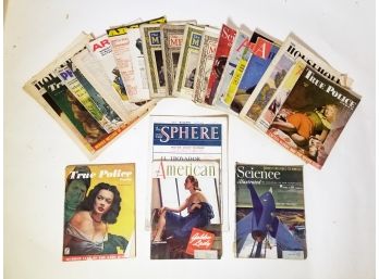 Vintage Magazine Assortment 1920's-1950's 'B'