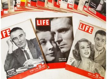 Vintage Life Magazines 1940's-1950's 'Y'