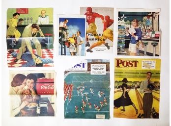 HUGE Box Of Vintage Magazine Clippings 1940's-1980's 'L'