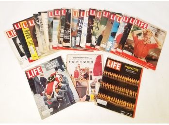 Vintage Life Magazines 1960's -1970's - 'Q'