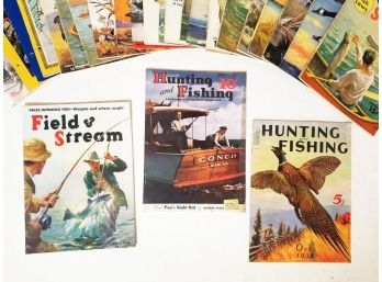 Vintage Field And Stream, Hunting And Fishing Magazine And More 1930's-1950's 'K'