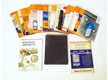 Vintage Scientific American, Industrial And Engineering Chemistry Magazine 1930's-1950's 'R'