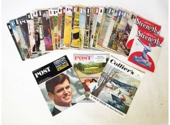 Vintage Saturday Evening Post And More 1950's - 1960's 'J1'