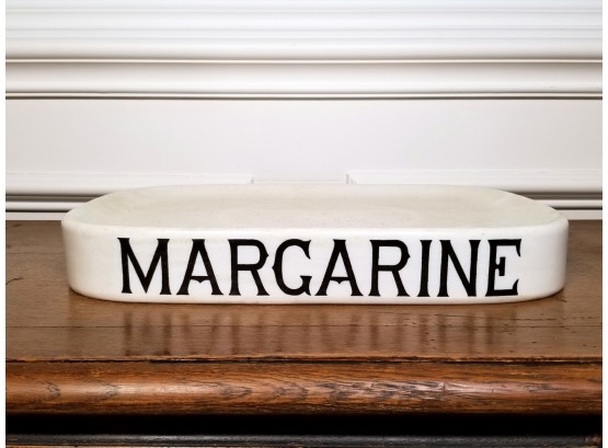 Early 20th Century Margarine Slab