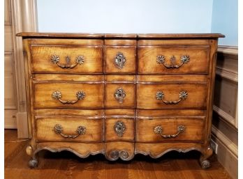 Louis XVI Style Carved Hardwood Commode