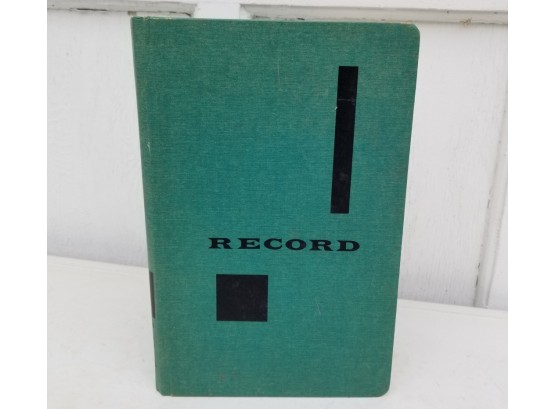1950's Accounting Ledger Book