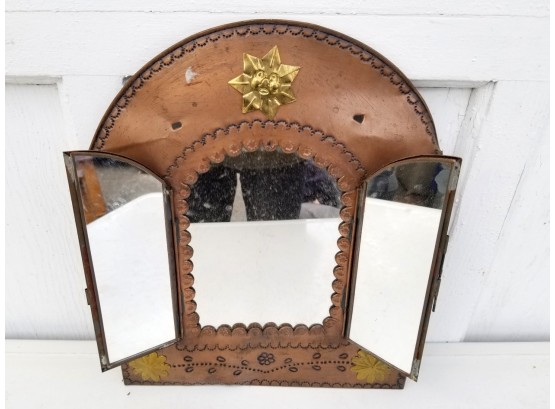 Mexican Copper Accent Mirror