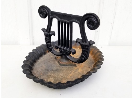Wrought Iron Boot Cleaner