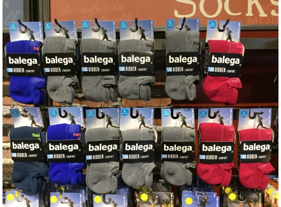 (1) Pairs Of Balega Sox, $169 Retail : (men’s 9.5-11.5)(woman’s Size 11-13)