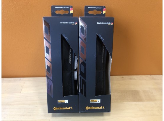 Two Continental Grand Prix 5000 700x23 Tires, Retail $80 Each