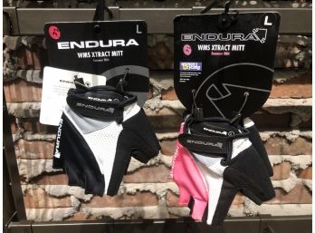 Two Pair Women’s Summer Cycling Gloves - Size Large, Retail $28 Each