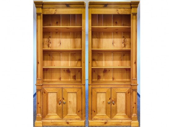 Pair Of British Traditions Bookcases