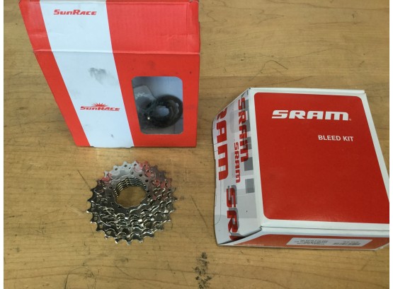 SRAM Bleed Kit-brake 2016 WK36 New Unopened & Cassette Sprocket R63, Retail $97