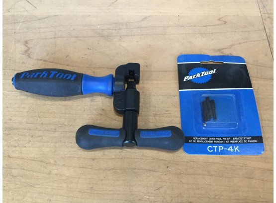 Park Tool CT-4.3 Pin Threading Tool And Replacement Chain Tool Pin Kit CTP-4K, Retail $84