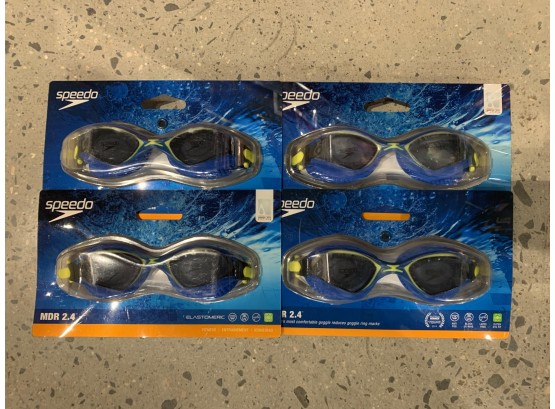 Four Pairs Of Speedo Goggles