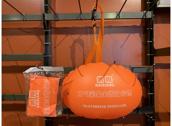 Two Safety Bouys, One New In Pkg