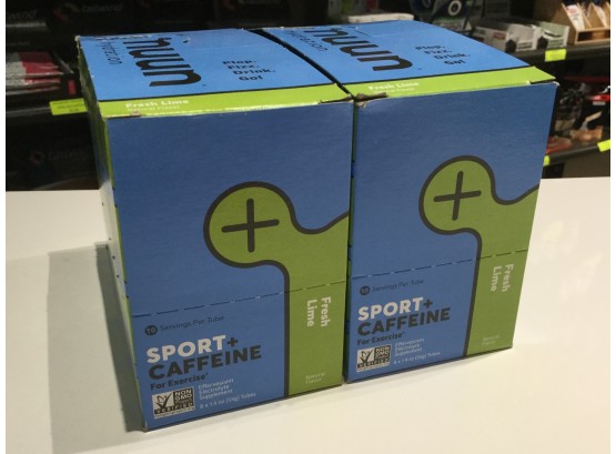 (13) Nuun Hydration Sport Caffeine Tubes, Fresh Lime, Retail 90.87