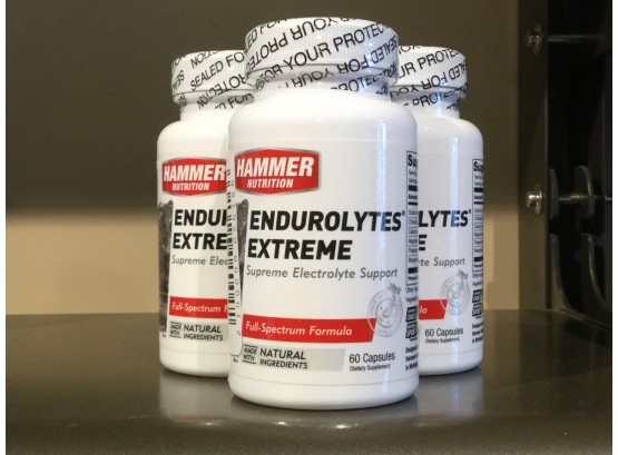 (3) Hammer Nutrition Endurolytes Extreme Supreme Electrolyte Support, Retail 74.97