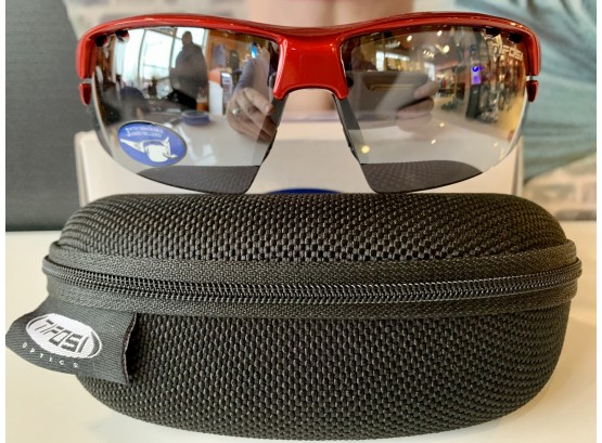 Tifosi Optics Crit Sunglasses With Interchangeable Lenses, New In Box, Retail $70