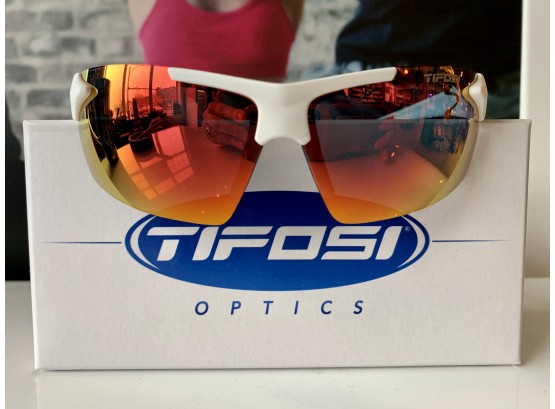 Tifosi Optics Jet Single Lens Sunglasses, New In Box With Case