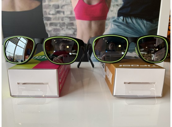 Two Pairs Tifosi Sunglasses, New, Retail $50