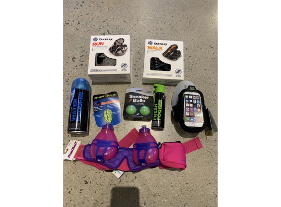 Group Of Miscellaneous Running Accessories, Retail $157
