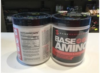 Two Base Performance: Base Amino Performance And Recovery Powder Strawberry, Retail $100
