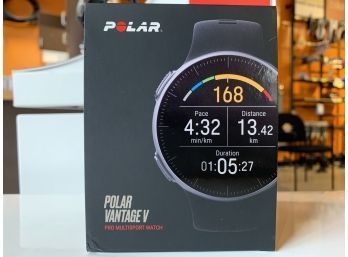 Polar Vantage V Pro Multi Sport Watch, Sealed In Box, Retail $500