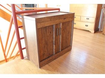Cool 2 Door Expandable Wooden Bar Cabinet (updated)