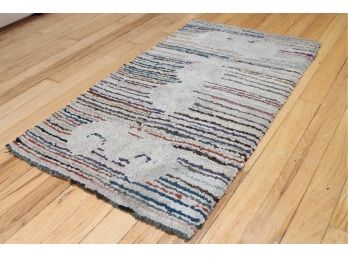 Double Sided Vintage Hand Hooked Rug