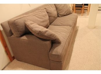 Fantastic CRATE + BARREL Comfy 2 Seat Down, Feather + Foam Sofa! Don't Miss It!!