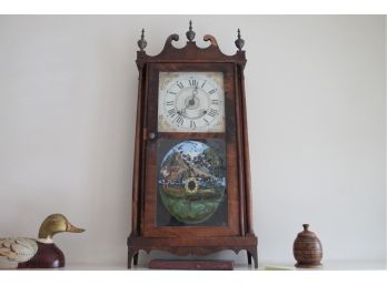 Amazing Norris North & Co. COLUMN & SPLAT MANTLE Clock