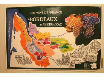 Great Lot Of 3 WINES OF FRANCE Vintage Posters!