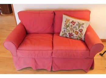 2 Seat MITCHELL GOLD Love Seat / Sofa For POTTERY BARN!