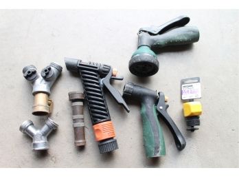 Great Lot Of Water Hose Attachments