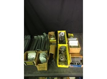 Large Lot Of Steel Electrical Supplies