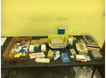 Table Lot Of Misc Items
