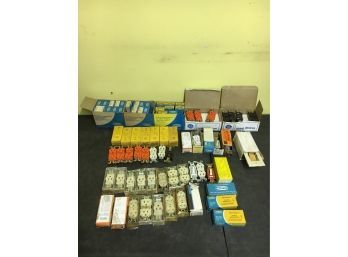 Huge Lot Of NOS Switches And Outlets