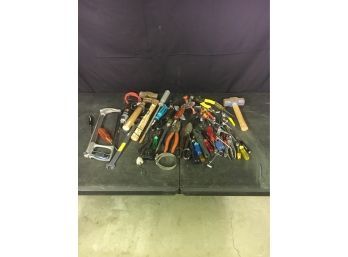 Huge Box Lot Of Tools