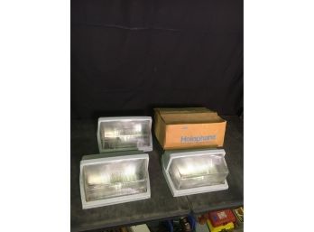 NOS Set Of 3 Holophane Industrial Lights 410 Series
